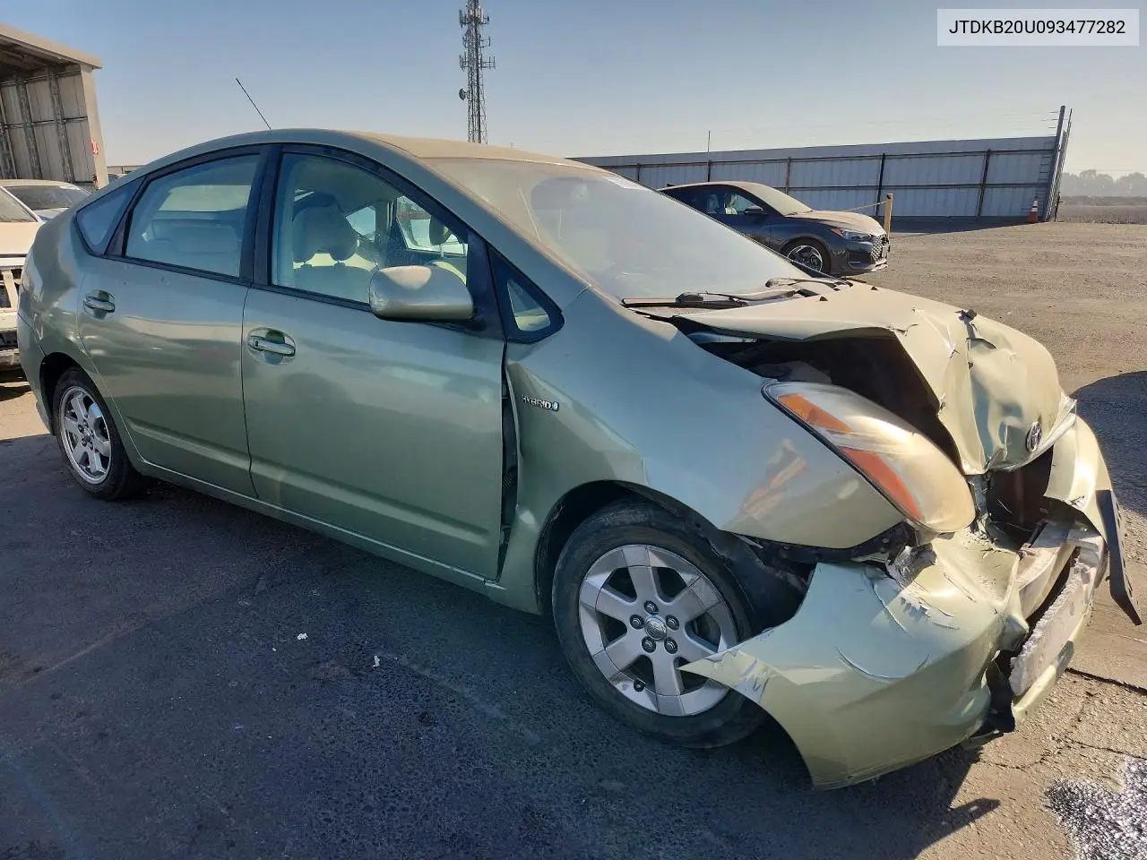 2009 TOYOTA PRIUS VIN JTDKB20U093477282 — фото 4
