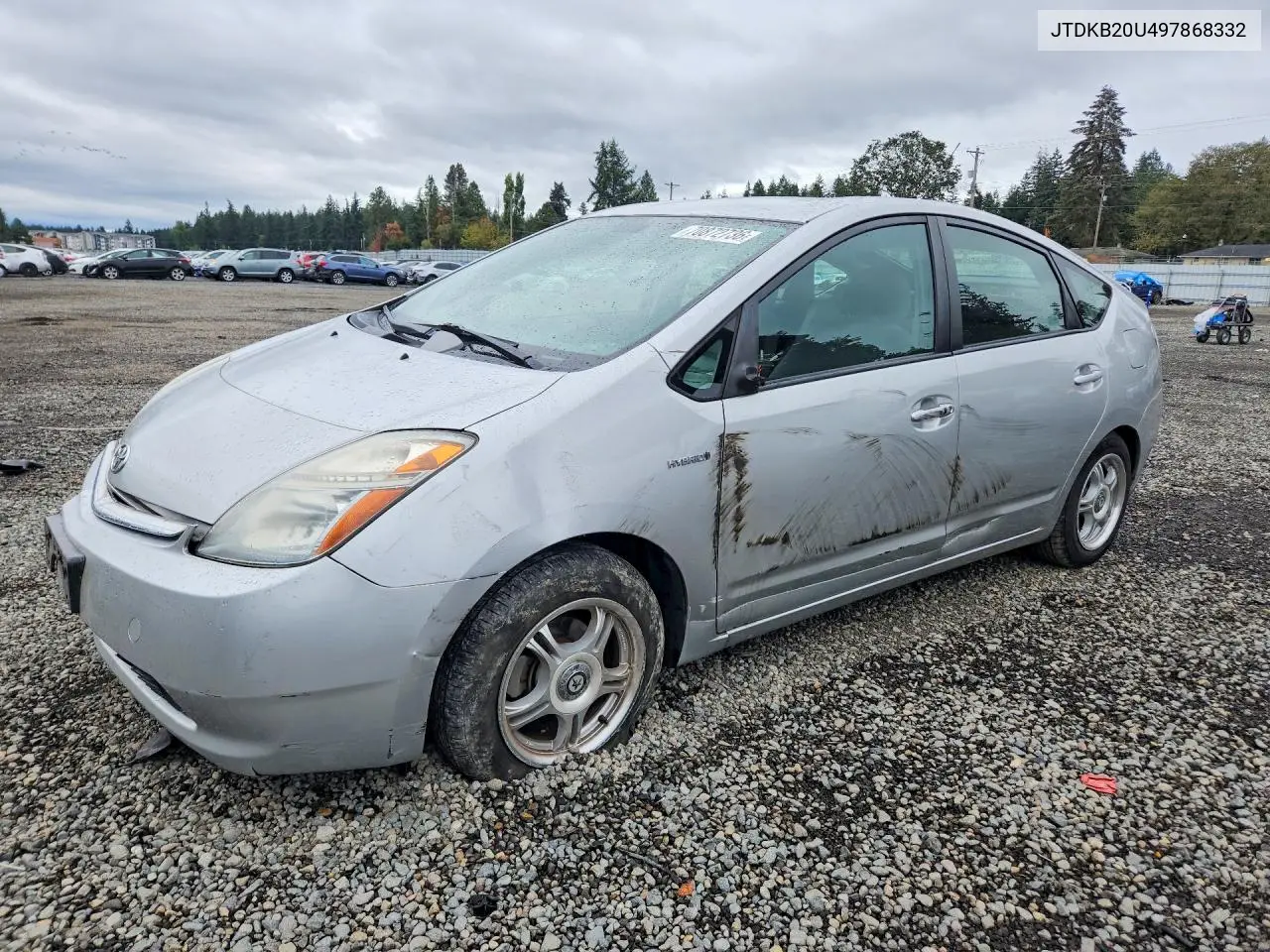 TOYOTA PRIUS 2009, VIN JTDKB20U497868332