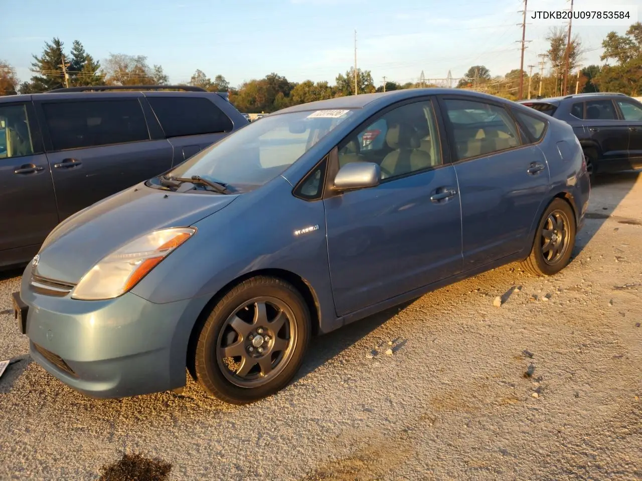 TOYOTA PRIUS 2009, VIN JTDKB20U097853584