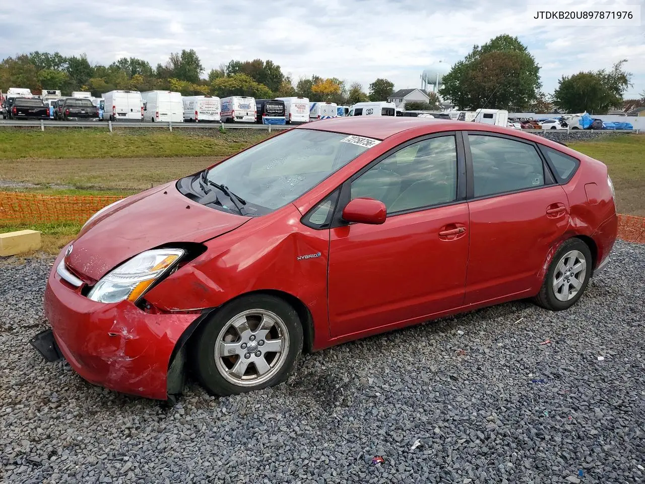 TOYOTA PRIUS 2009, VIN JTDKB20U897871976