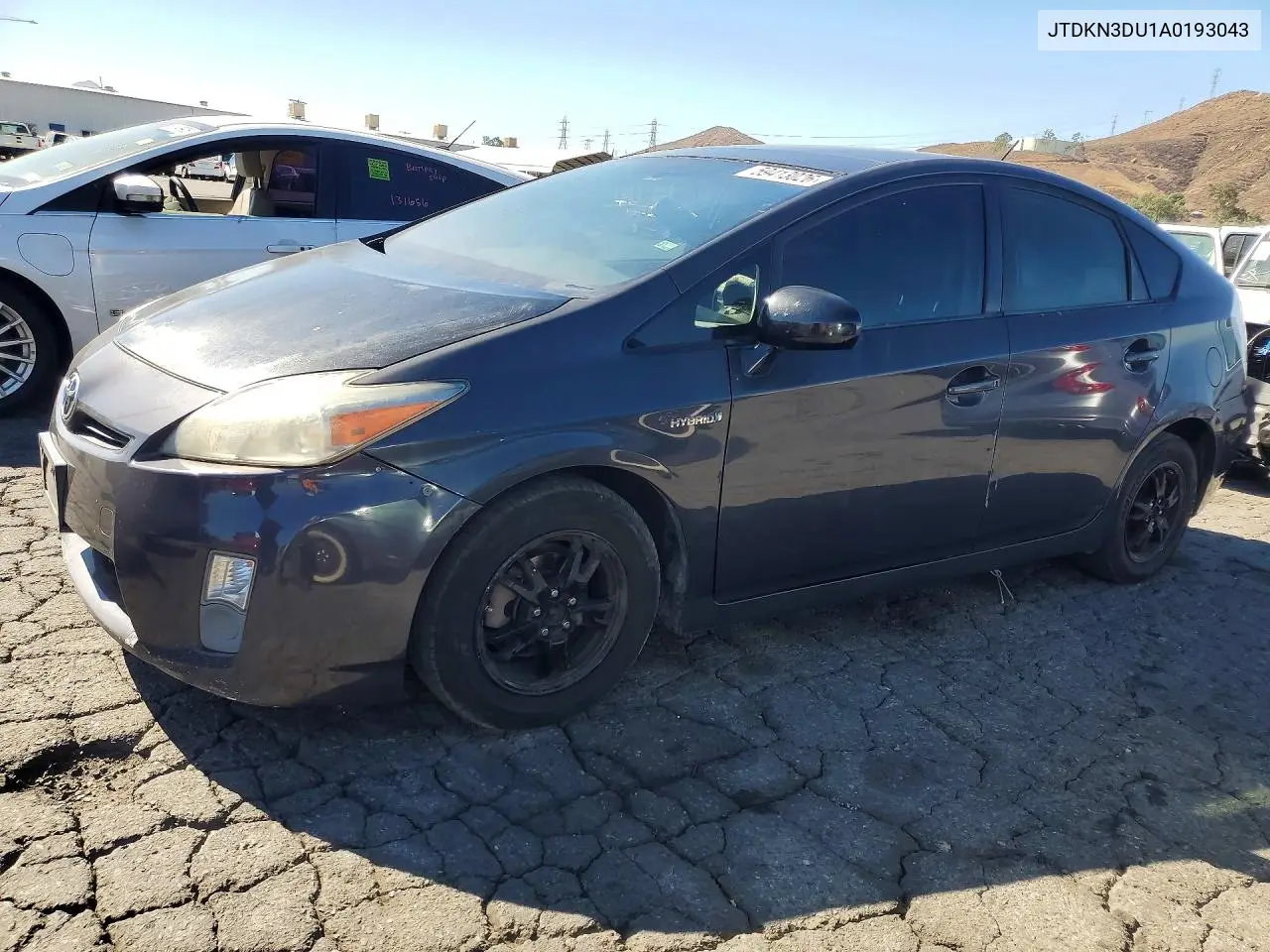 TOYOTA PRIUS 2010, VIN JTDKN3DU1A0193043