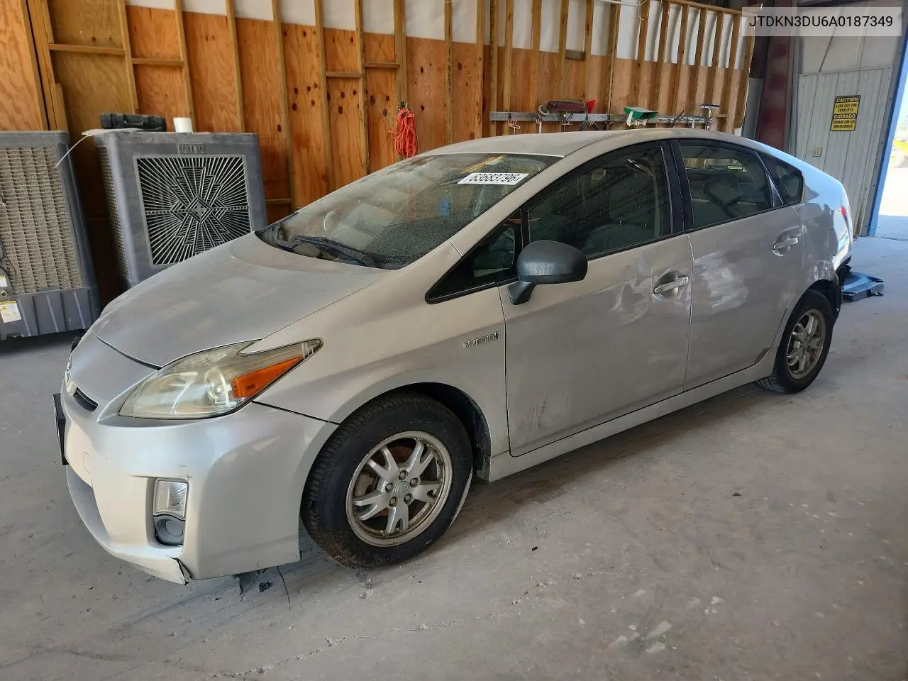 TOYOTA PRIUS 2010, VIN JTDKN3DU6A0187349