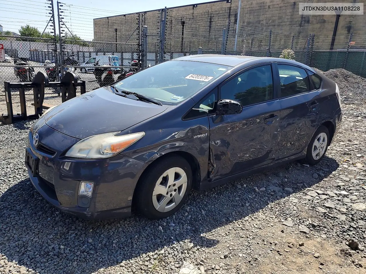 TOYOTA PRIUS 2010, VIN JTDKN3DU3A1108228