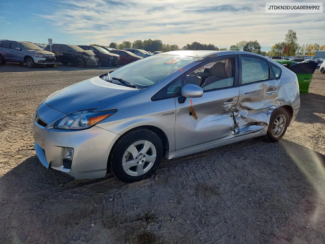 TOYOTA PRIUS 2010, VIN JTDKN3DU0A0036992