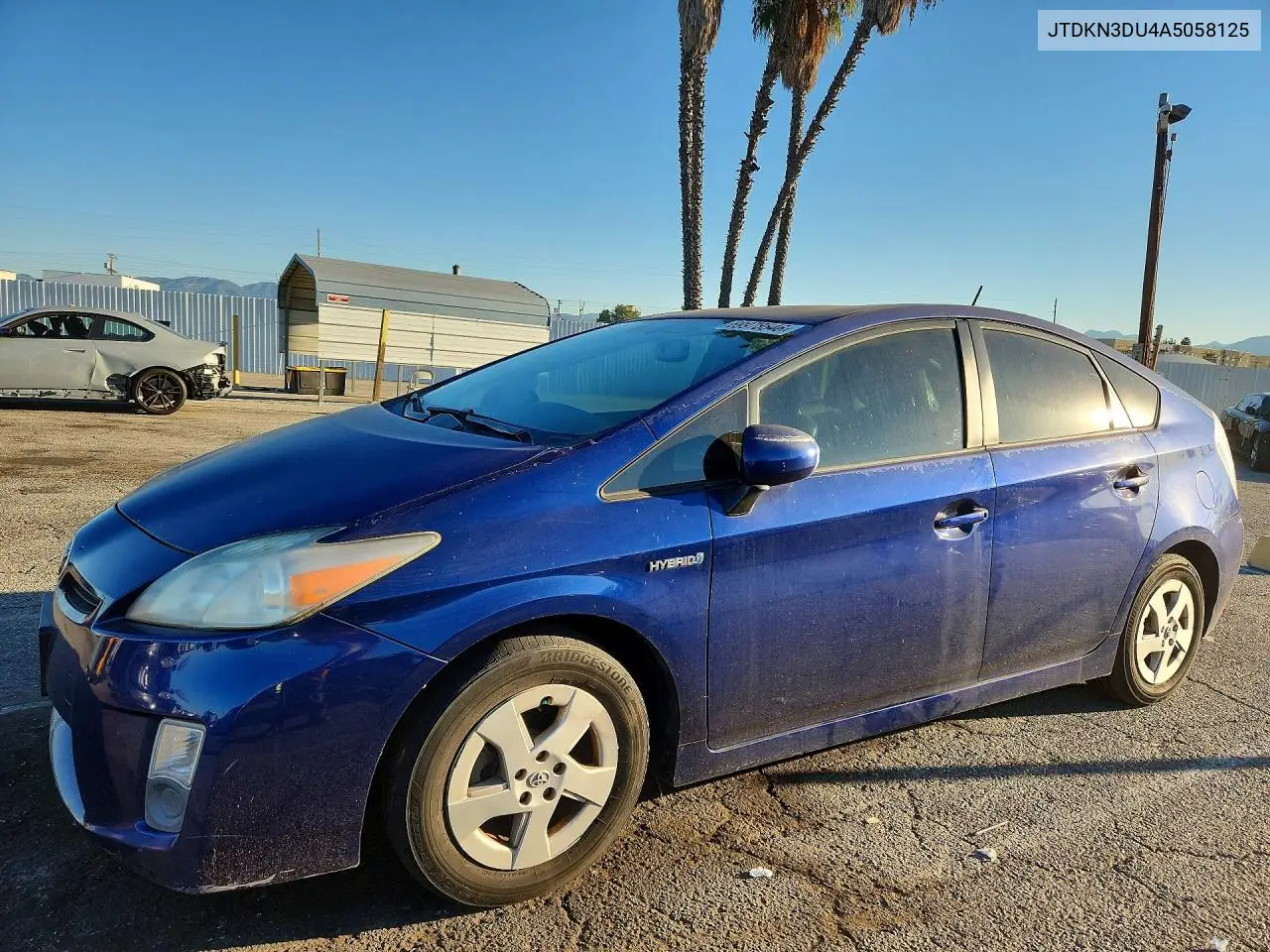 TOYOTA PRIUS 2010, VIN JTDKN3DU4A5058125