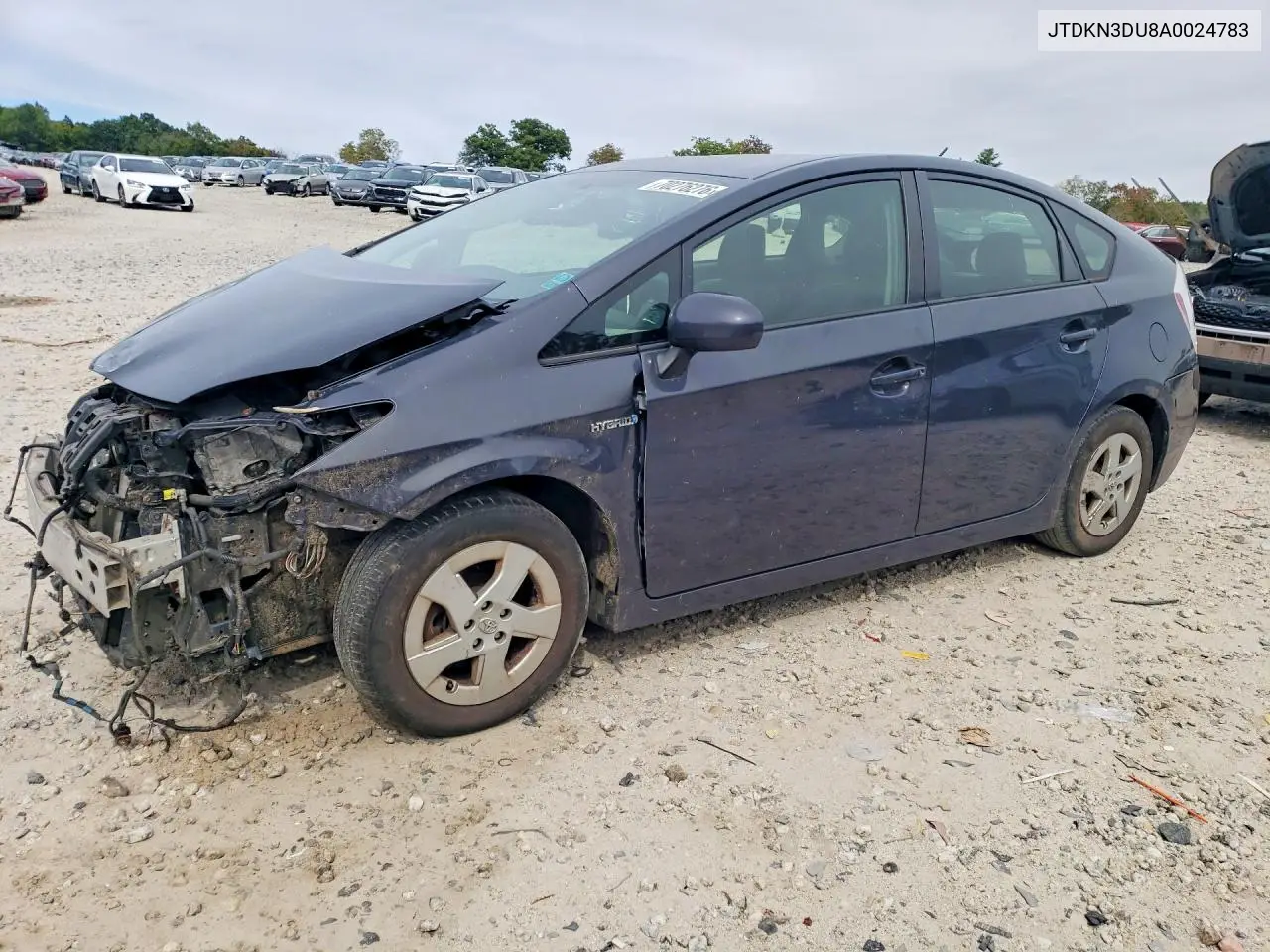 TOYOTA PRIUS 2010, VIN JTDKN3DU8A0024783