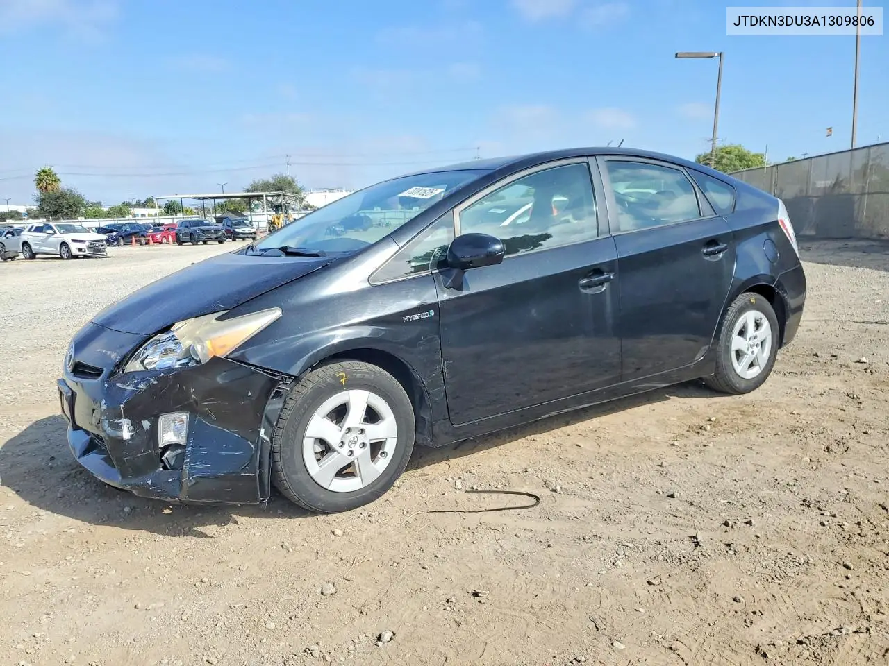 TOYOTA PRIUS 2010, VIN JTDKN3DU3A1309806