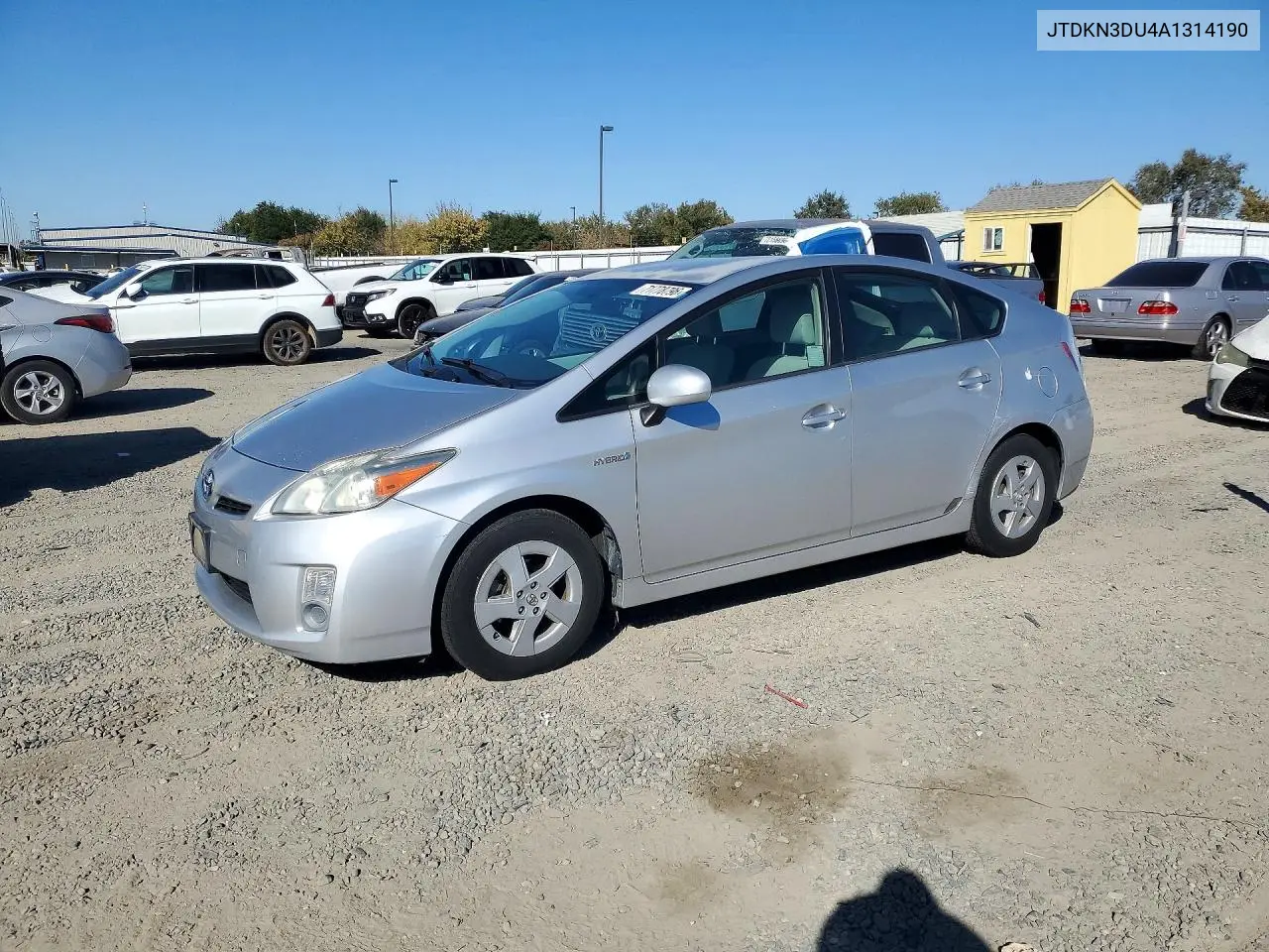 TOYOTA PRIUS 2010, VIN JTDKN3DU4A1314190