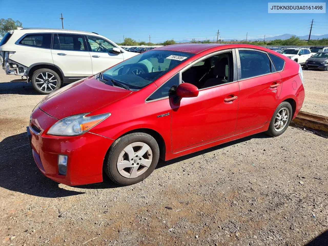 TOYOTA PRIUS 2010, VIN JTDKN3DU3A0161498