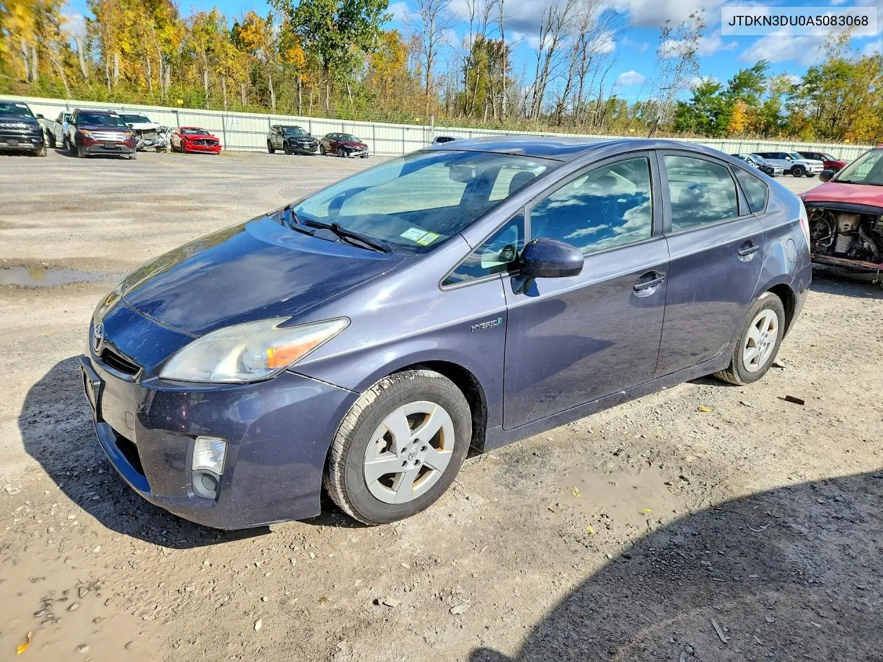 TOYOTA PRIUS 2010, VIN JTDKN3DU0A5083068
