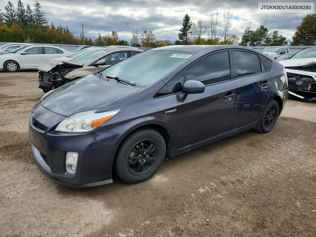 TOYOTA PRIUS 2010, VIN JTDKN3DU1A0008280