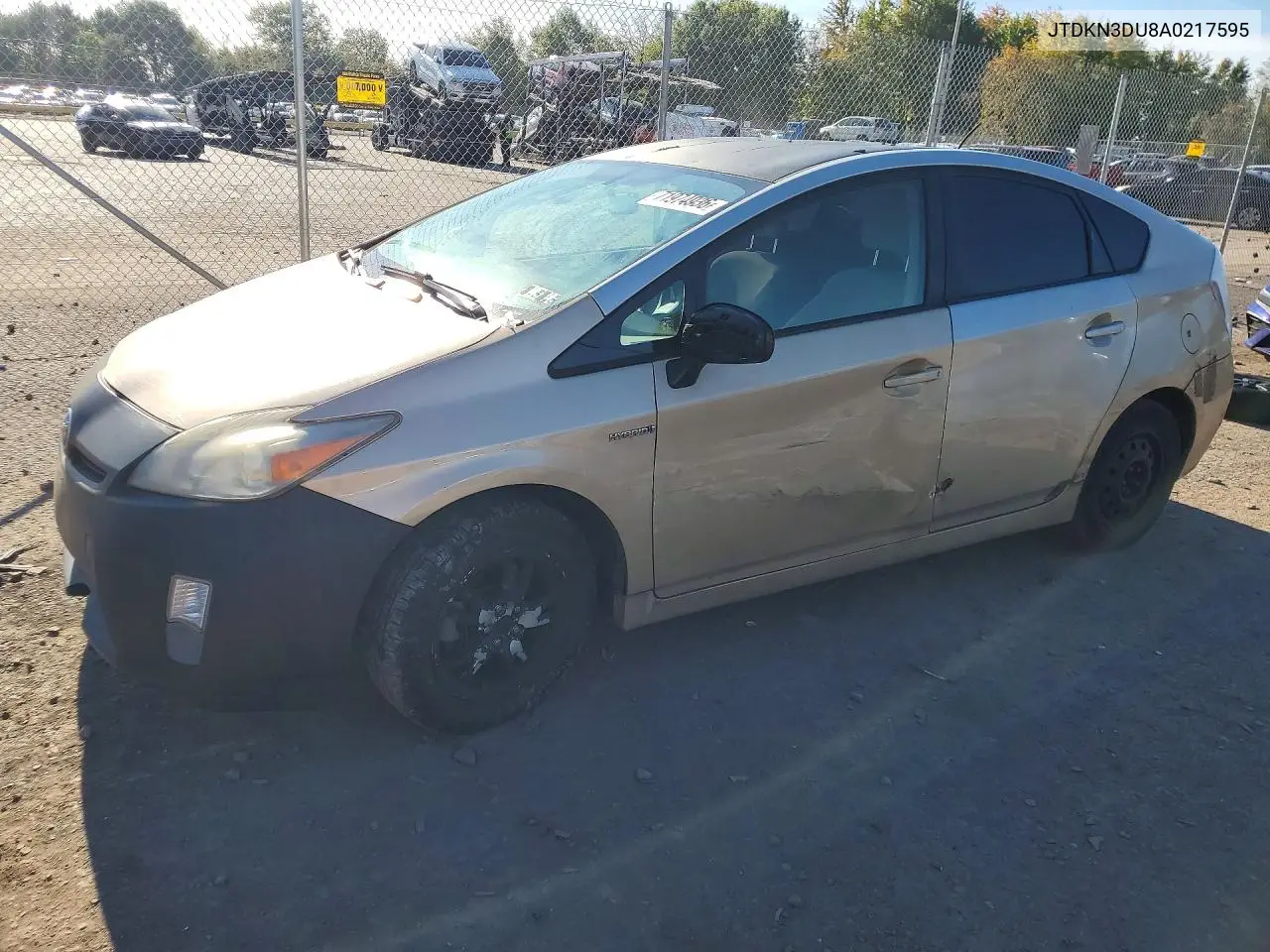 TOYOTA PRIUS 2010, VIN JTDKN3DU8A0217595