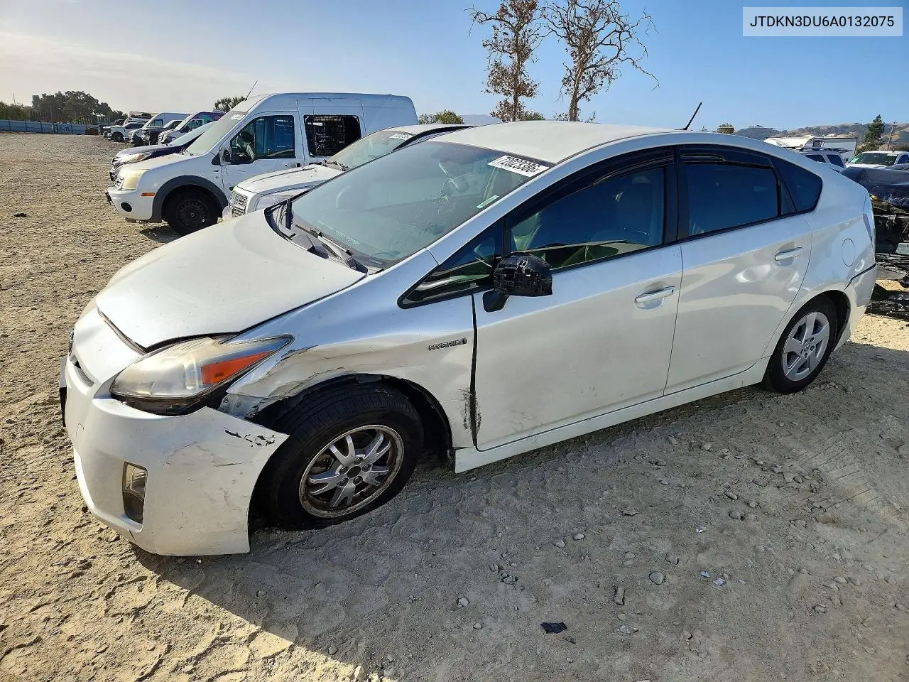 TOYOTA PRIUS 2010, VIN JTDKN3DU6A0132075