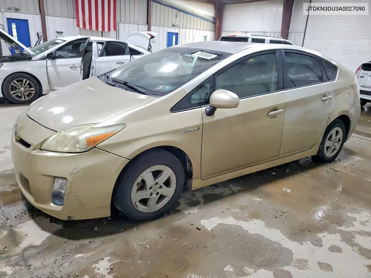 TOYOTA PRIUS 2010, VIN JTDKN3DU3A0027090