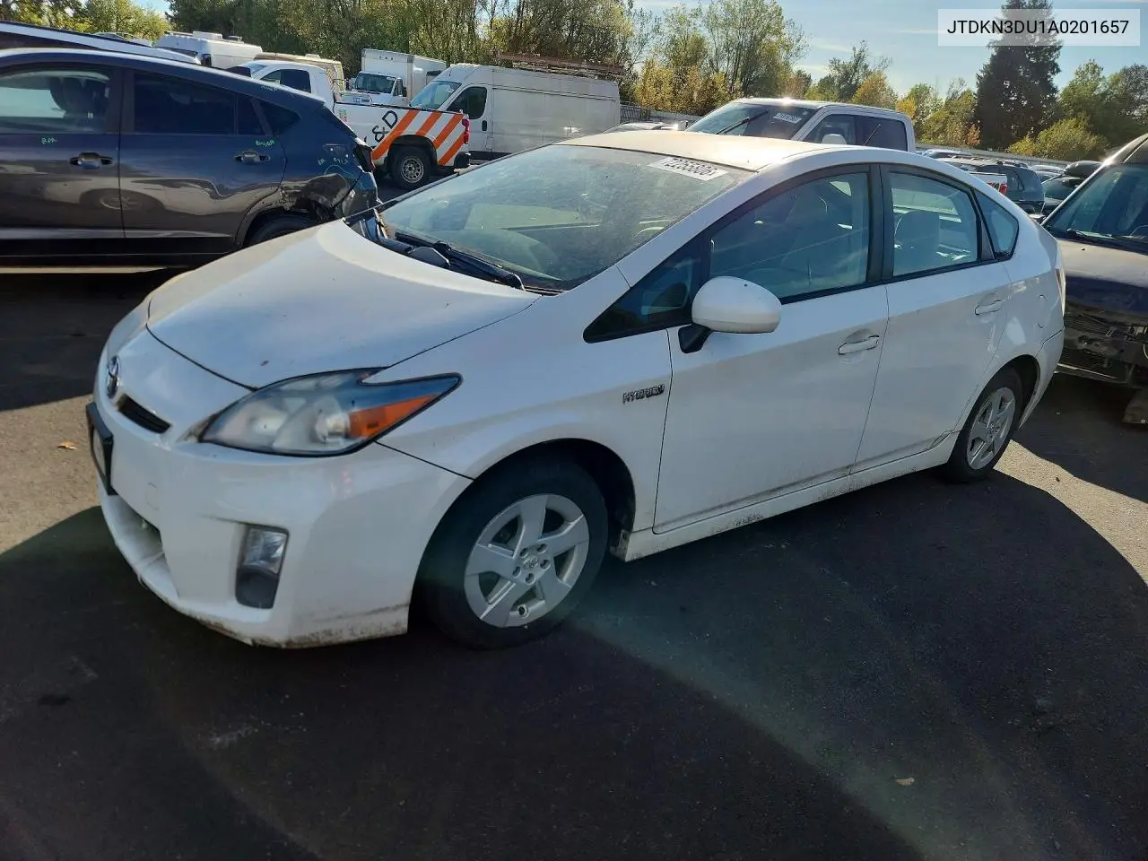 TOYOTA PRIUS 2010, VIN JTDKN3DU1A0201657