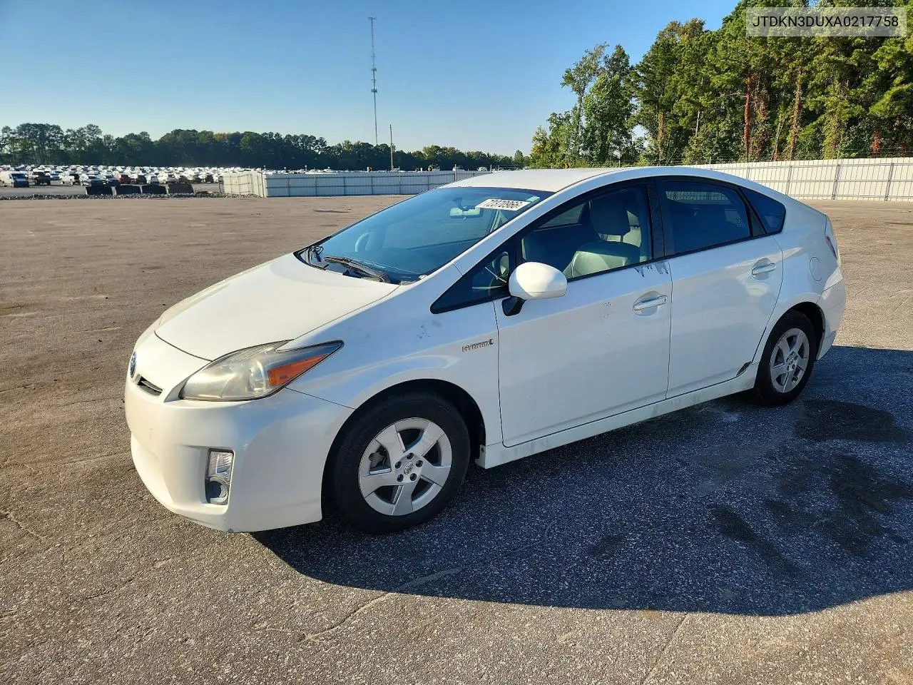 TOYOTA PRIUS 2010, VIN JTDKN3DUXA0217758