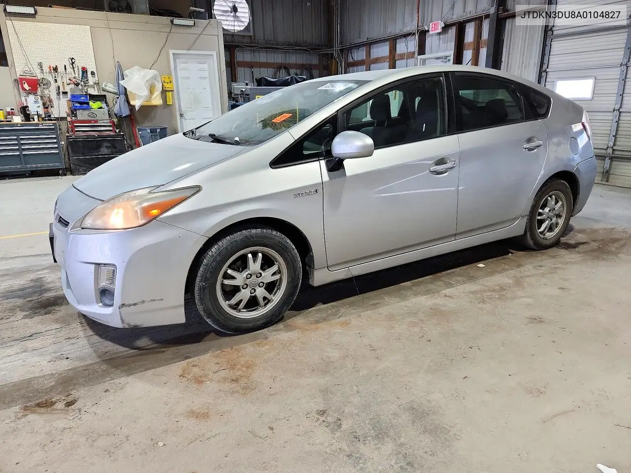 TOYOTA PRIUS 2010, VIN JTDKN3DU8A0104827