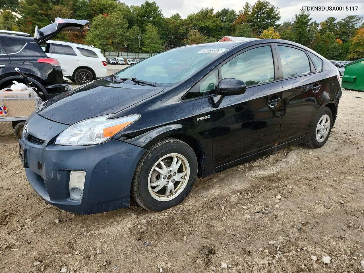 TOYOTA PRIUS 2010, VIN JTDKN3DU3A0015117