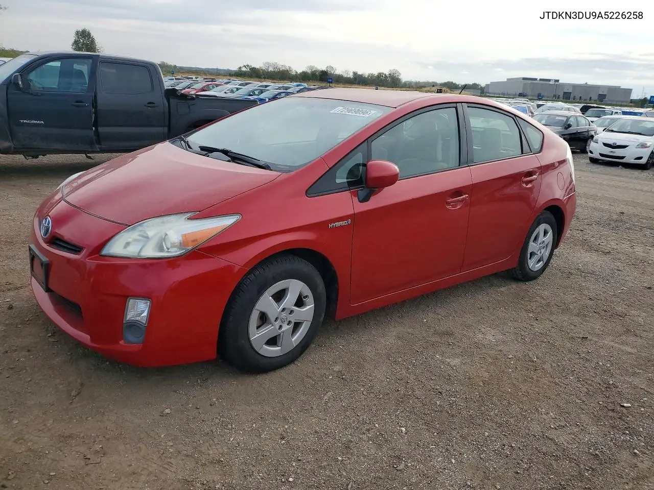 TOYOTA PRIUS 2010, VIN JTDKN3DU9A5226258