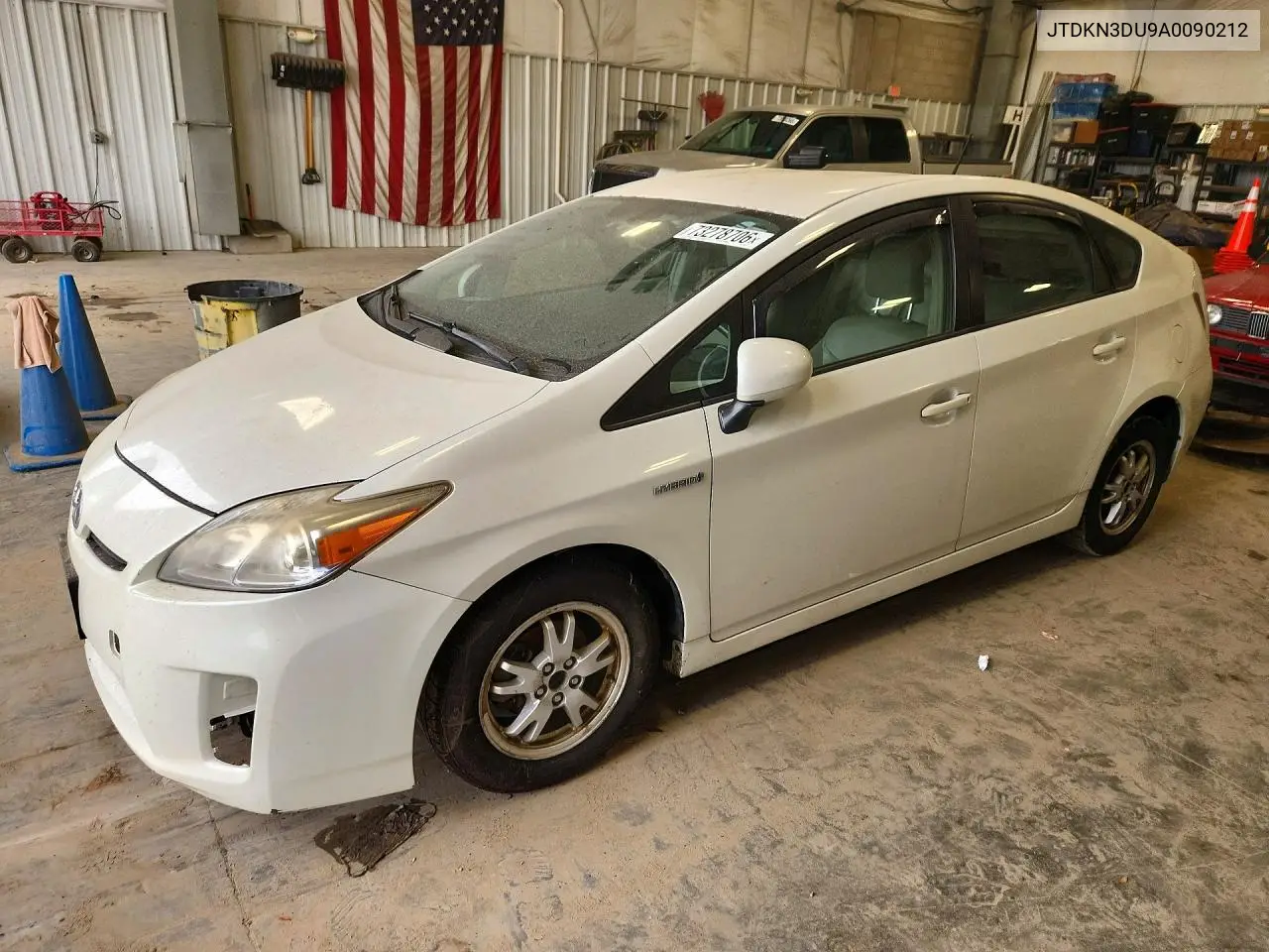 TOYOTA PRIUS 2010, VIN JTDKN3DU9A0090212