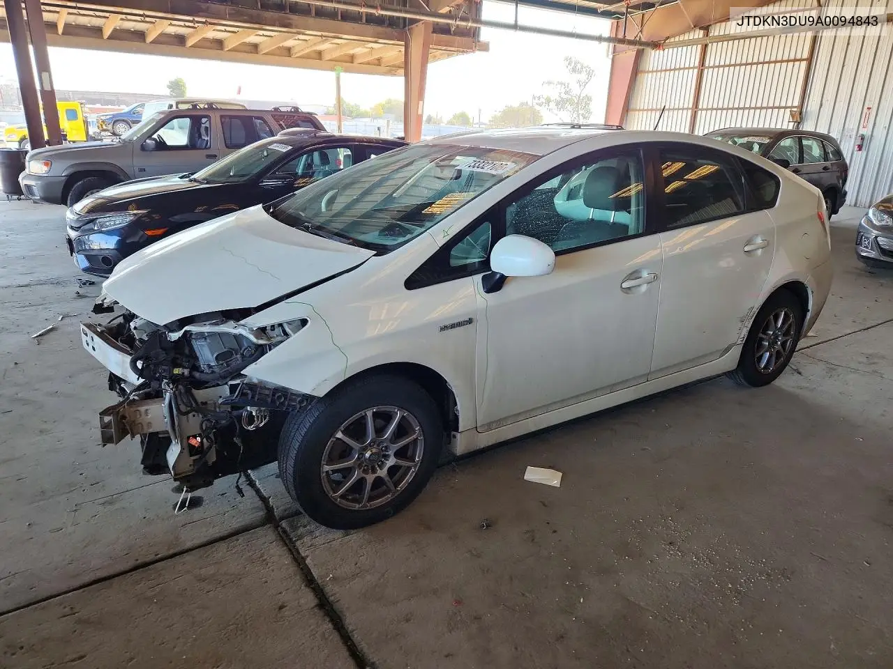 TOYOTA PRIUS 2010, VIN JTDKN3DU9A0094843