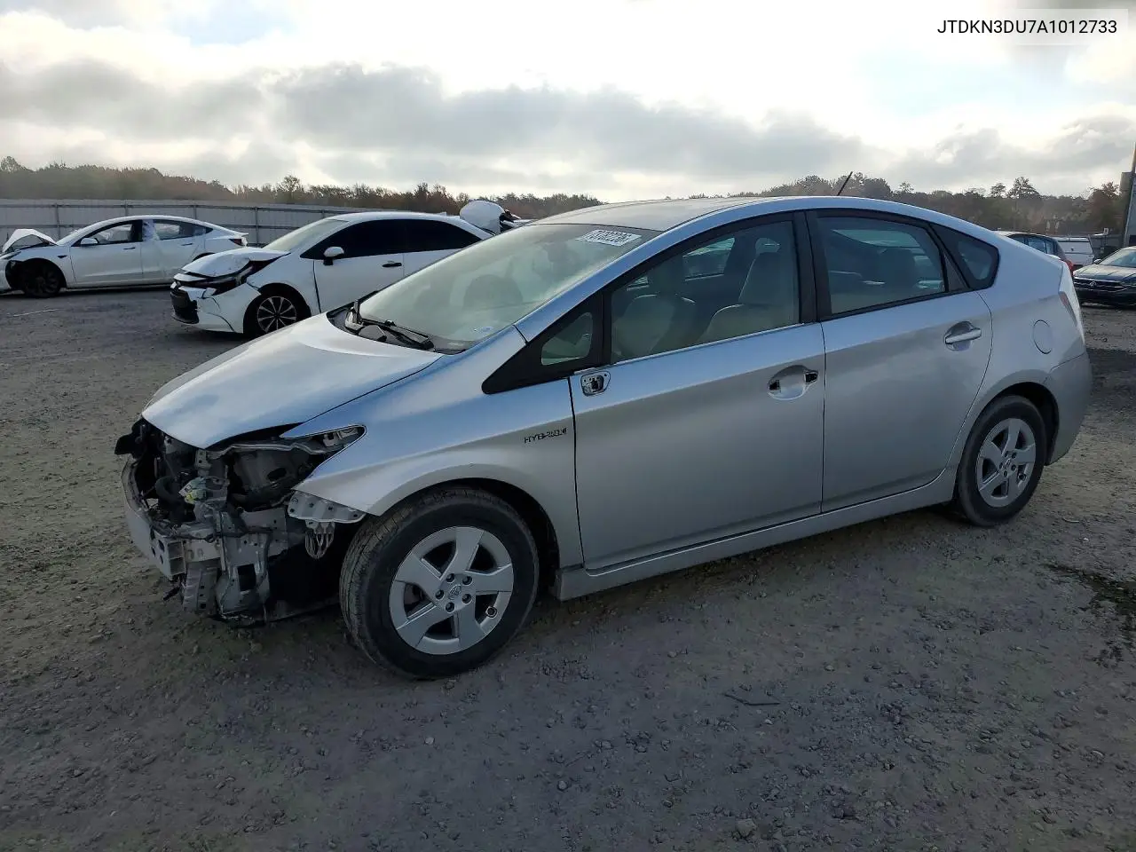TOYOTA PRIUS 2010, VIN JTDKN3DU7A1012733