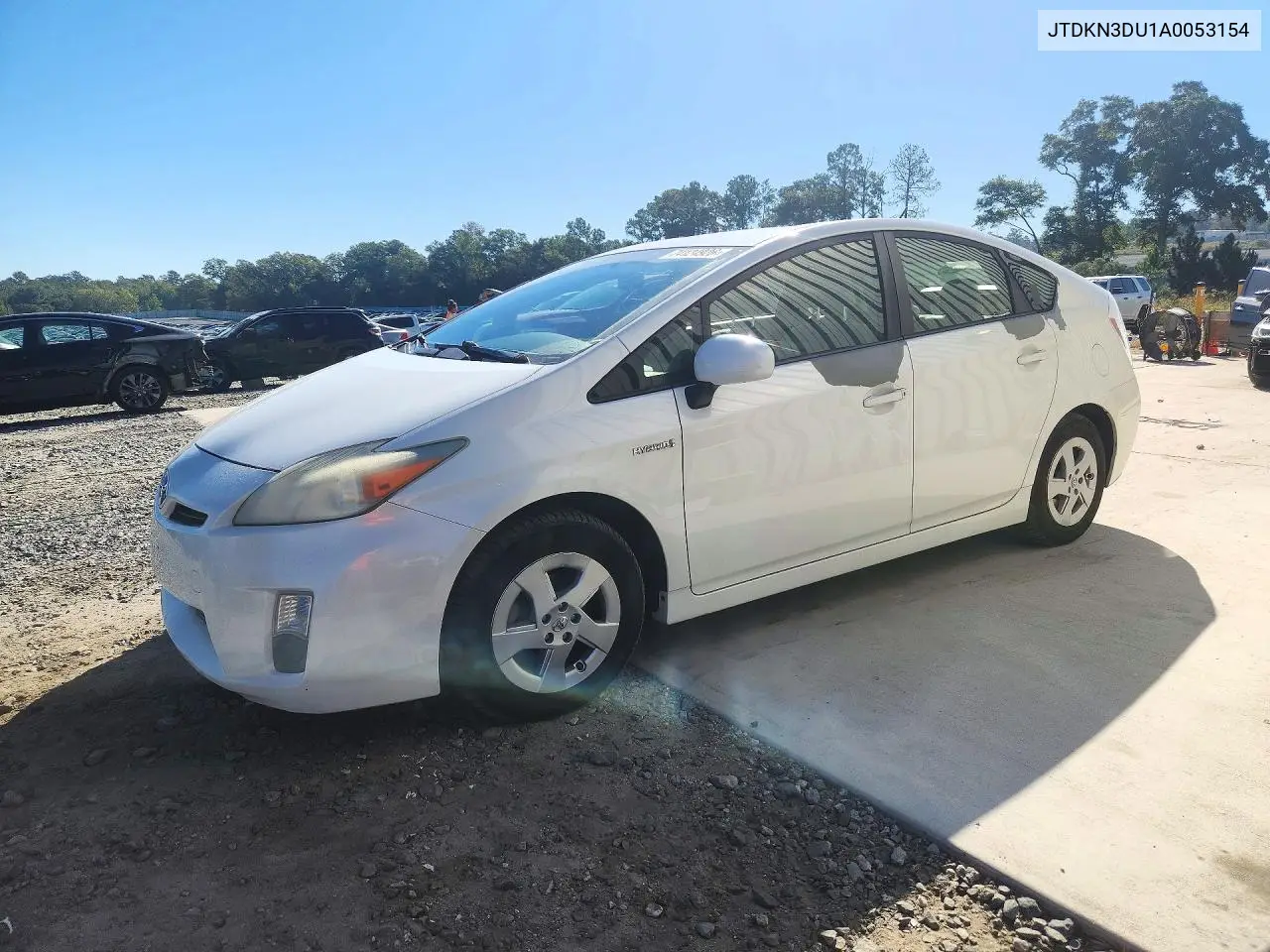 TOYOTA PRIUS 2010, VIN JTDKN3DU1A0053154