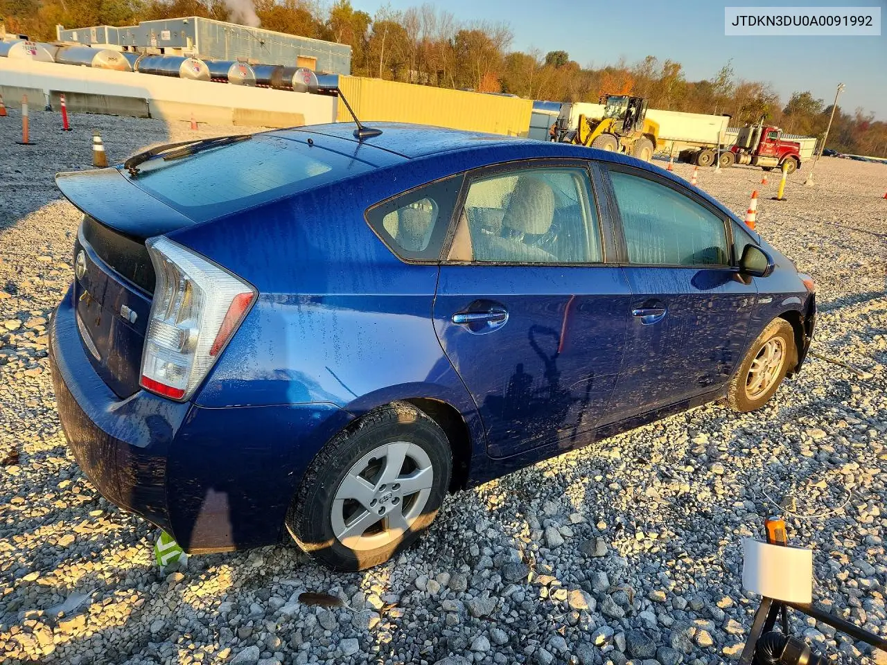 TOYOTA PRIUS 2010, VIN JTDKN3DU0A0091992