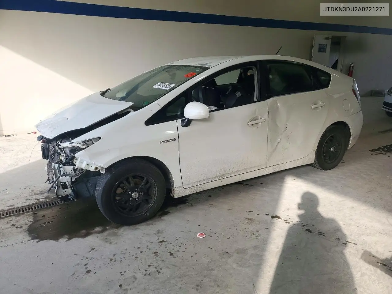 TOYOTA PRIUS 2010, VIN JTDKN3DU2A0221271