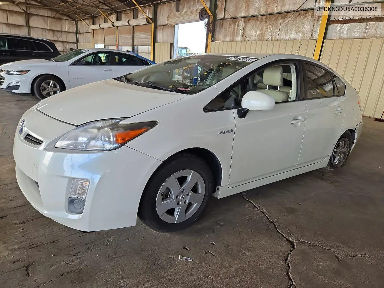 TOYOTA PRIUS 2010, VIN JTDKN3DU5A0036308
