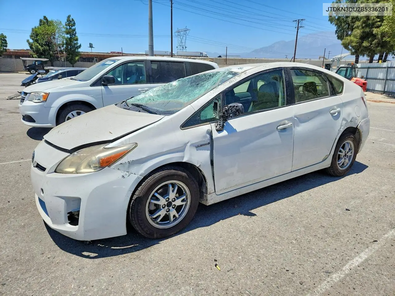 TOYOTA PRIUS 2011, VIN JTDKN3DU2B5336201