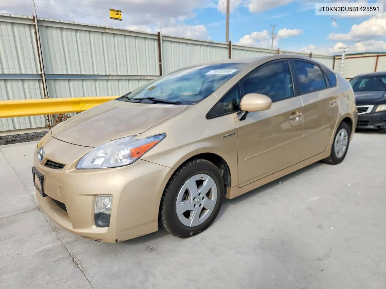 TOYOTA PRIUS 2011, VIN JTDKN3DU5B1425591