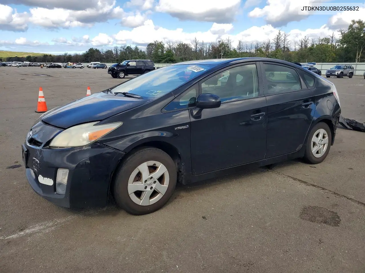 TOYOTA PRIUS 2011, VIN JTDKN3DU0B0255632
