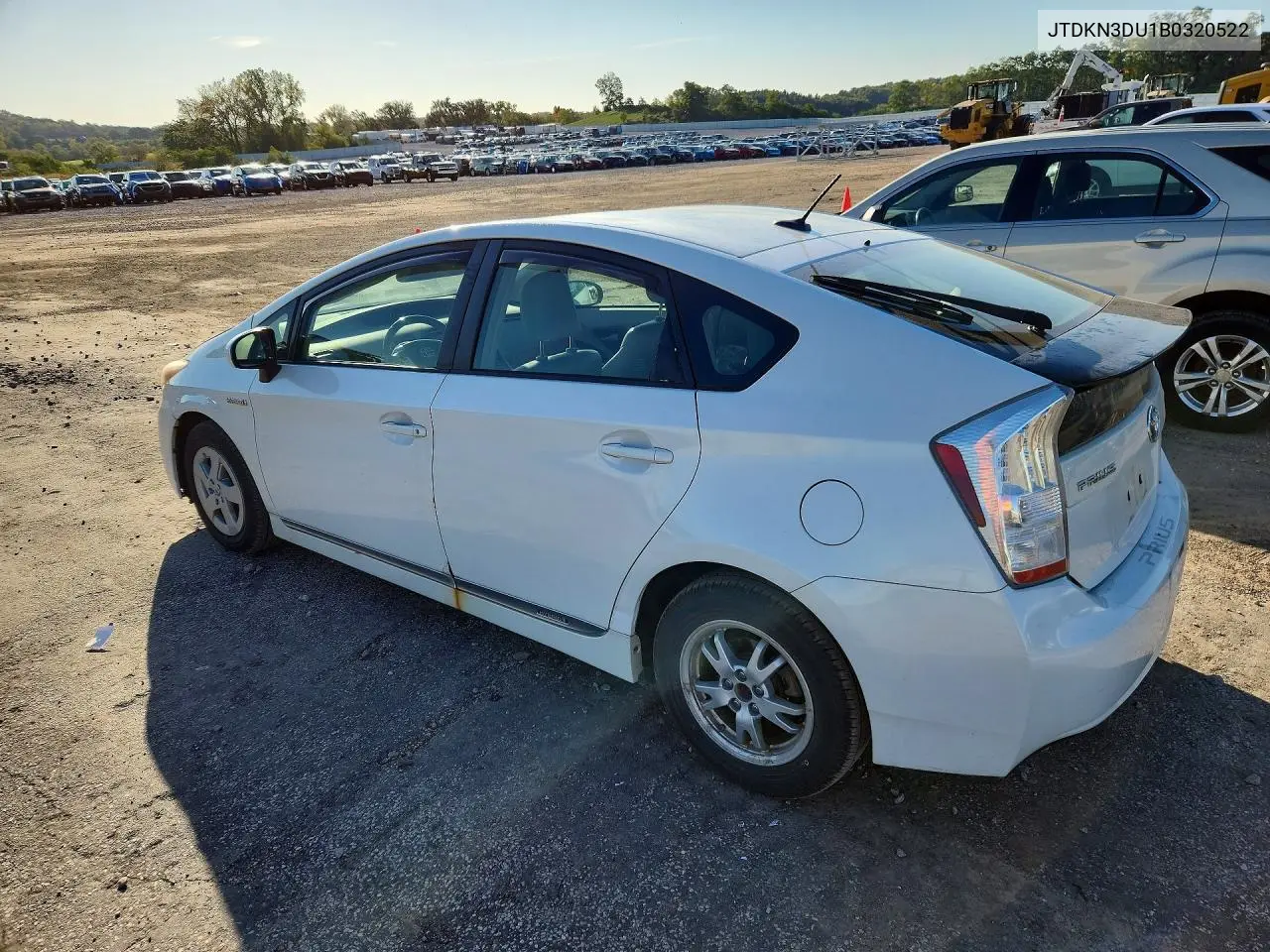 2011 TOYOTA PRIUS VIN JTDKN3DU1B0320522 — фото 2
