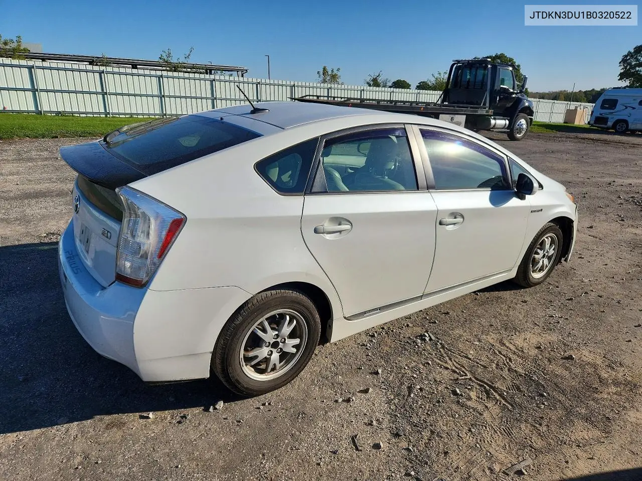 2011 TOYOTA PRIUS VIN JTDKN3DU1B0320522 — фото 3