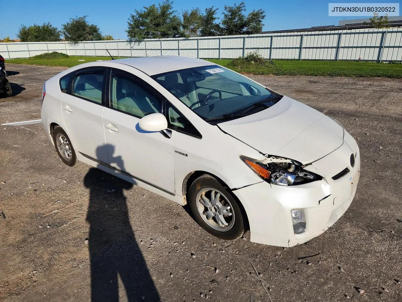 2011 TOYOTA PRIUS VIN JTDKN3DU1B0320522 — фото 4