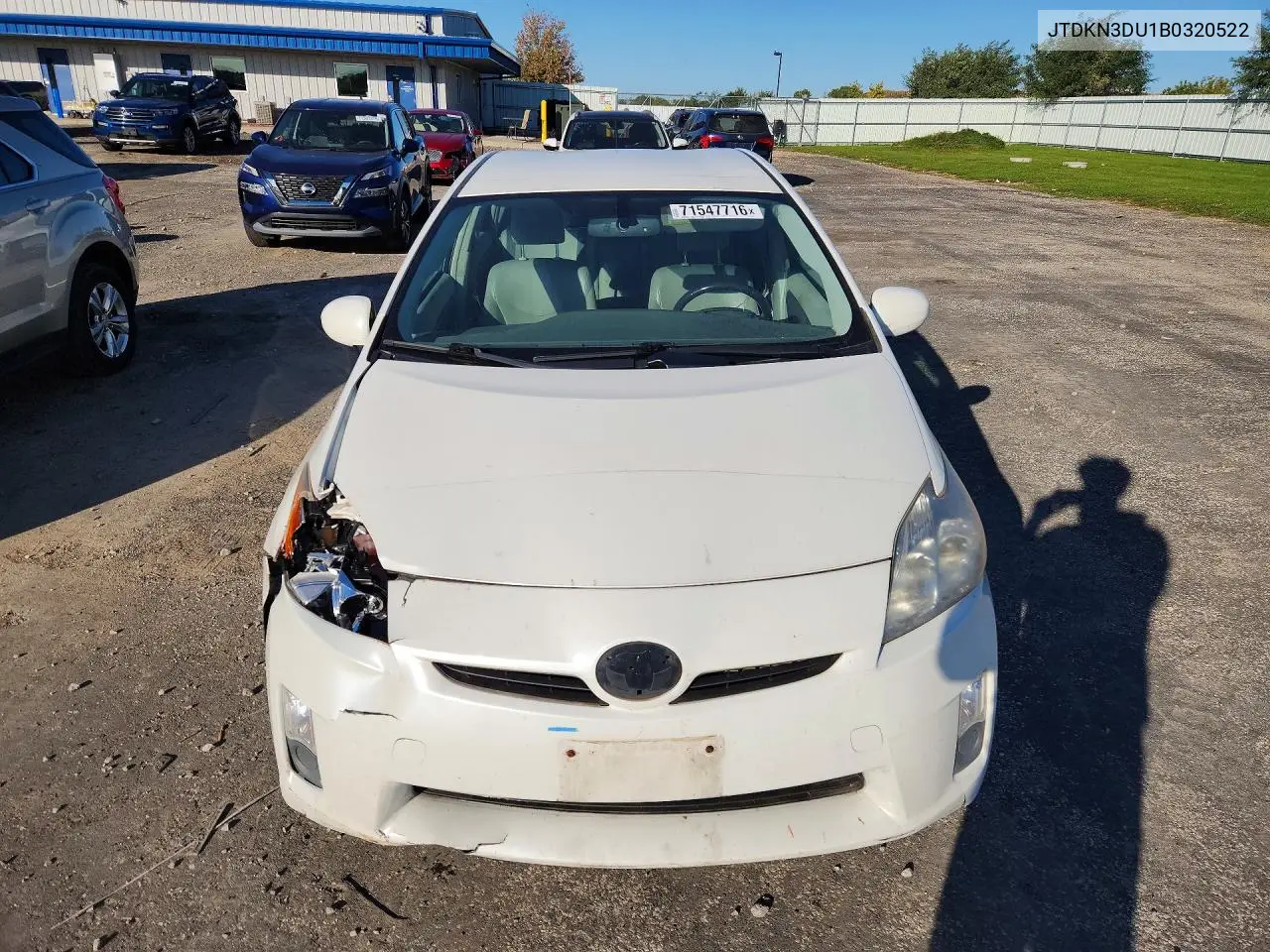 2011 TOYOTA PRIUS VIN JTDKN3DU1B0320522 — фото 5