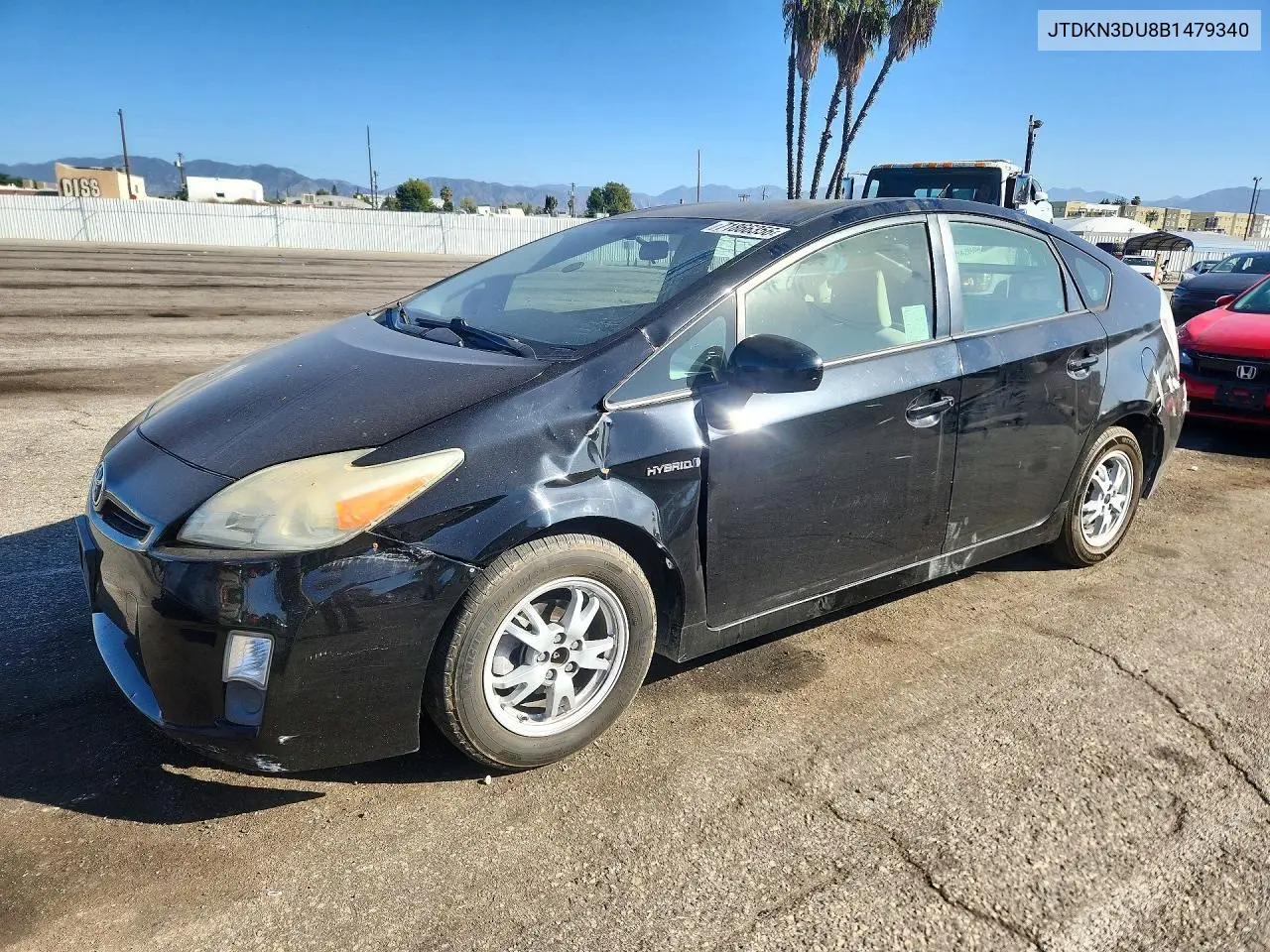 TOYOTA PRIUS 2011, VIN JTDKN3DU8B1479340