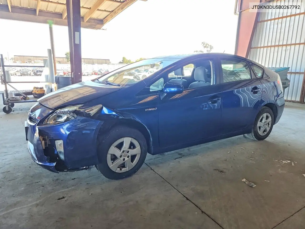 TOYOTA PRIUS 2011, VIN JTDKN3DU5B0267792