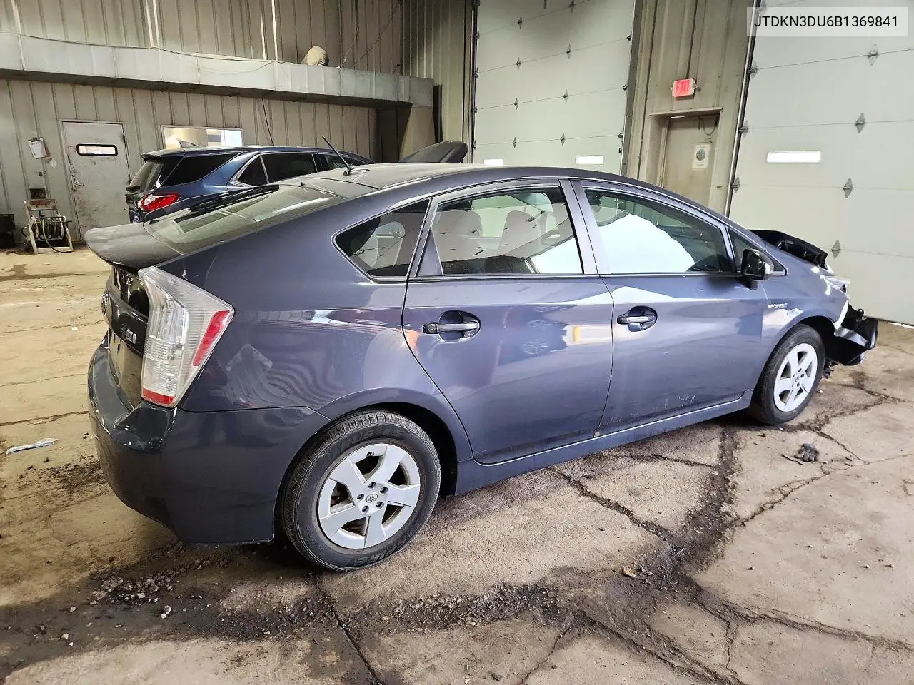 2011 TOYOTA PRIUS VIN JTDKN3DU6B1369841 — фото 3