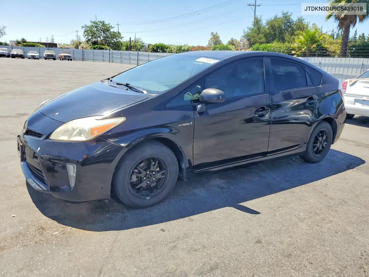 TOYOTA PRIUS 2012, VIN JTDKN3DU9C5439018
