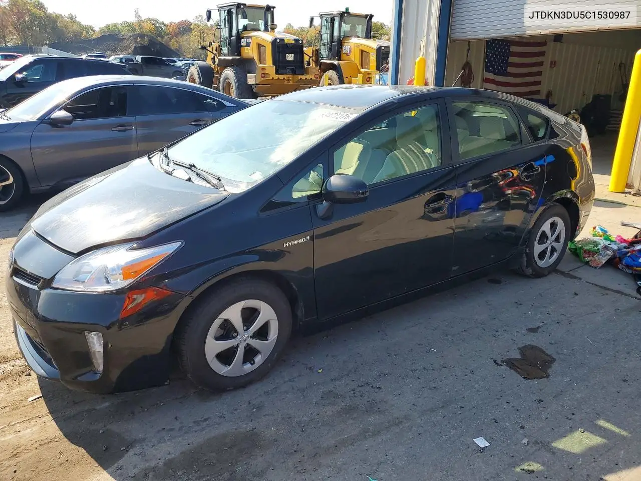 TOYOTA PRIUS 2012, VIN JTDKN3DU5C1530987