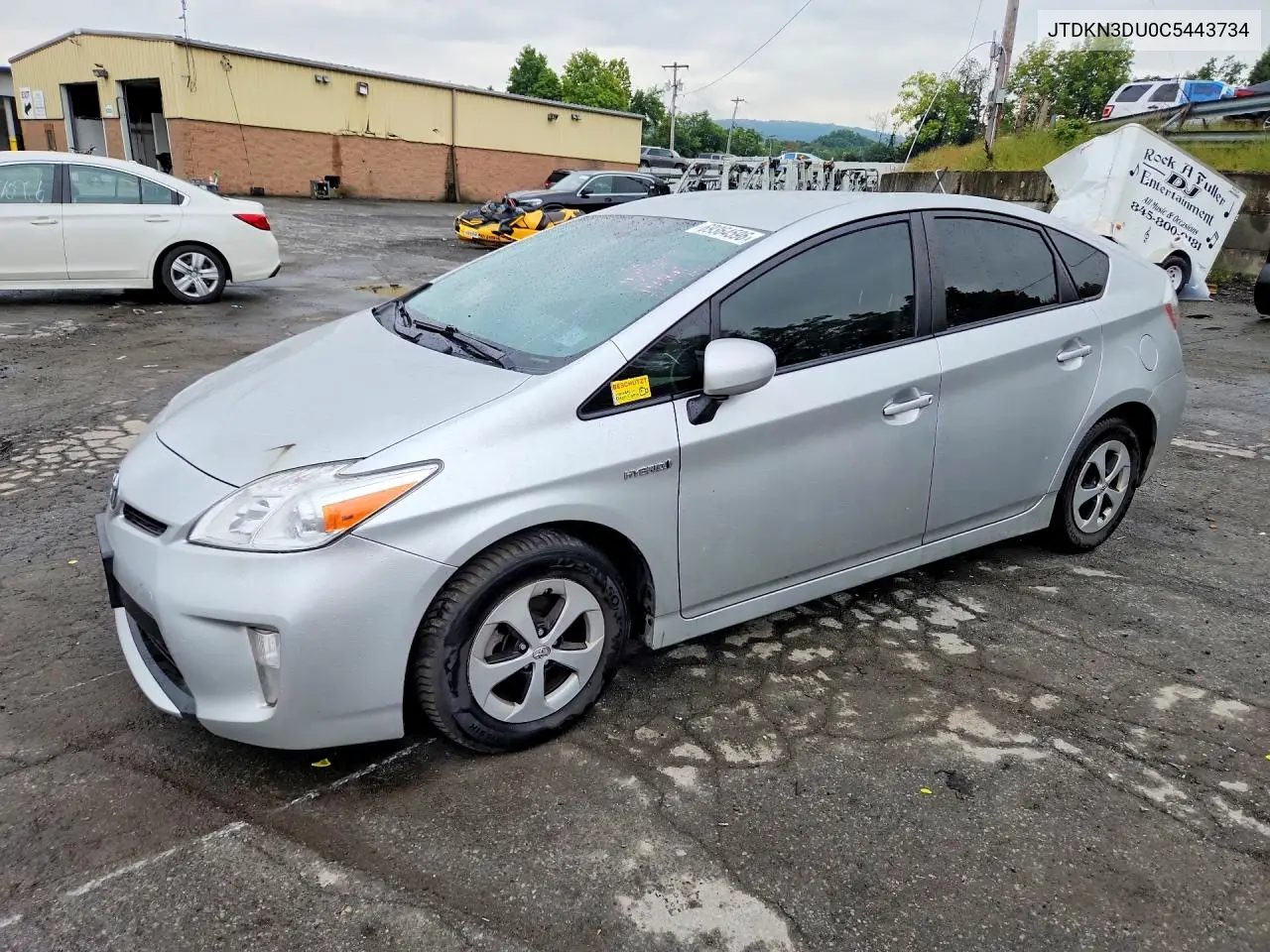 TOYOTA PRIUS 2012, VIN JTDKN3DU0C5443734