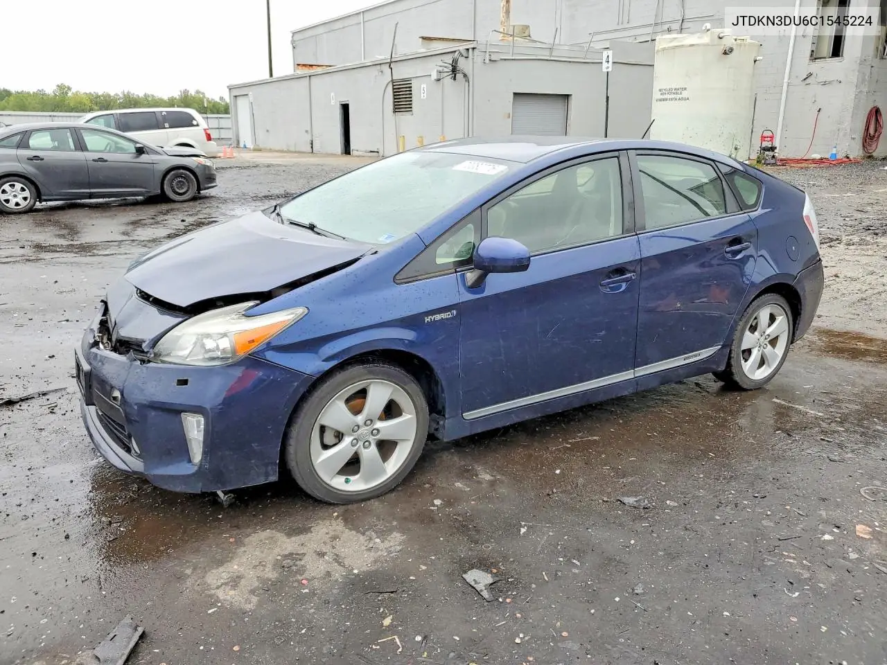 TOYOTA PRIUS 2012, VIN JTDKN3DU6C1545224