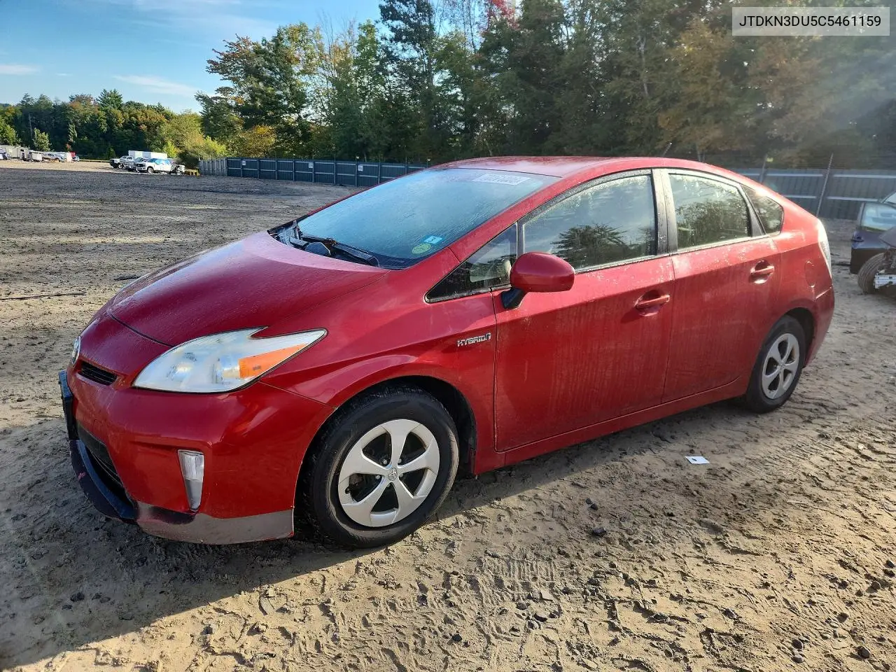 TOYOTA PRIUS 2012, VIN JTDKN3DU5C5461159