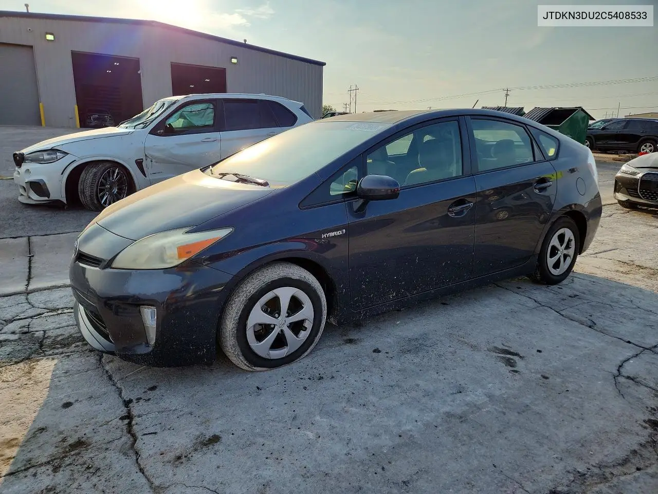 TOYOTA PRIUS 2012, VIN JTDKN3DU2C5408533