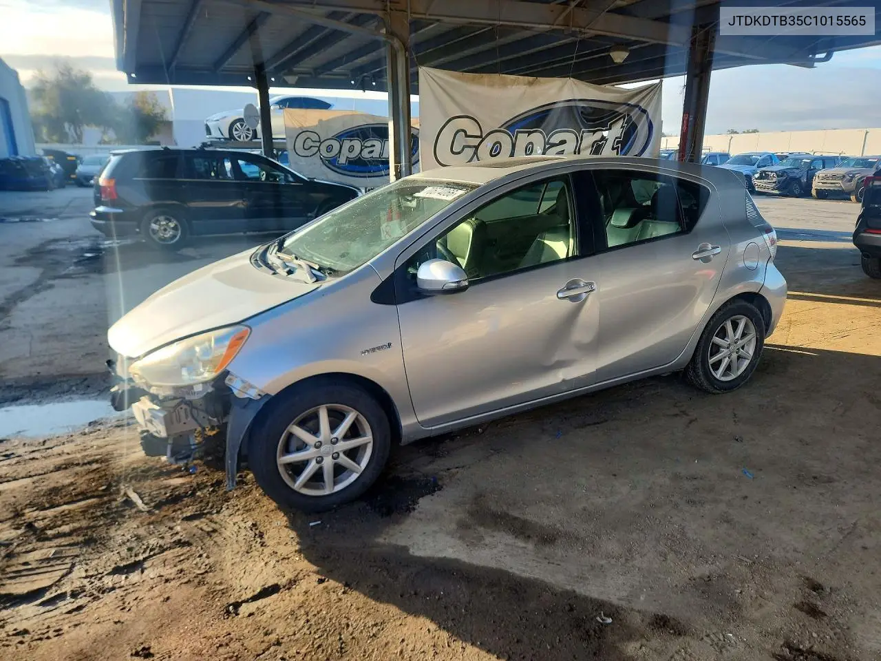 TOYOTA PRIUS 2012, VIN JTDKDTB35C1015565