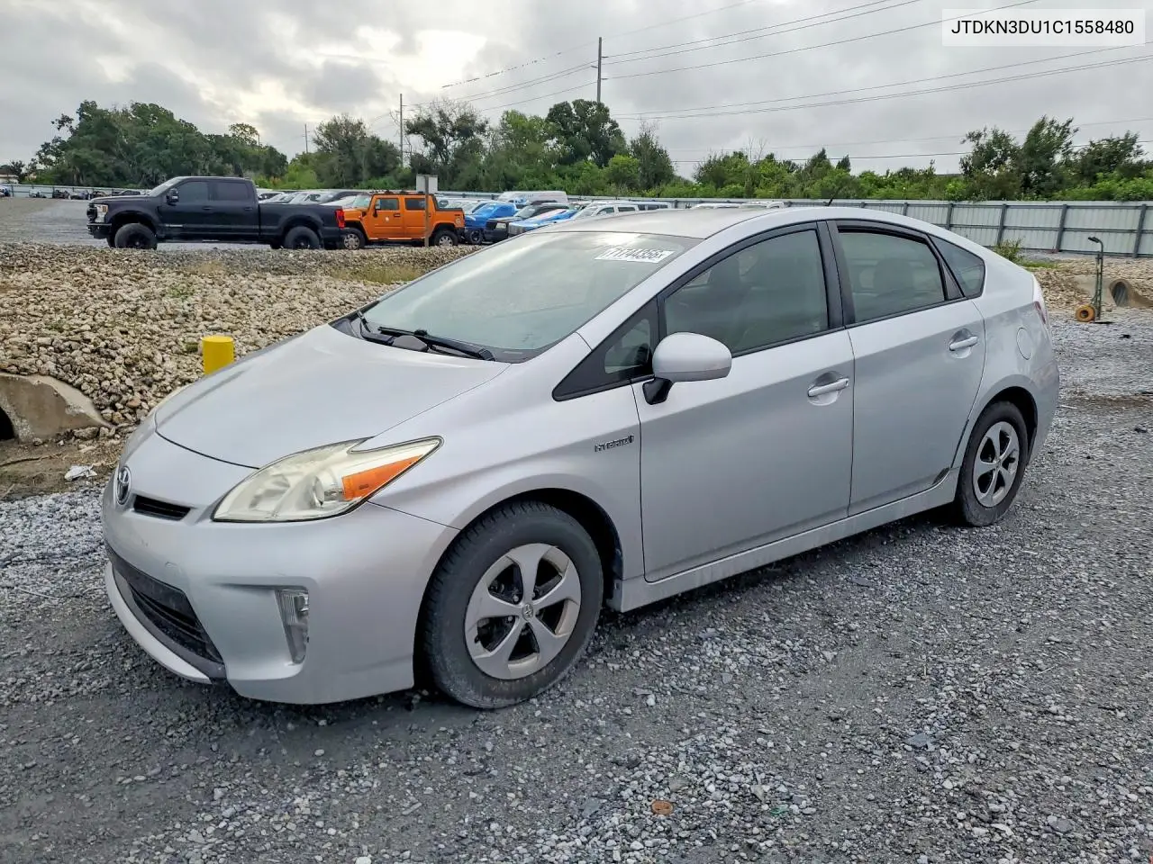TOYOTA PRIUS 2012, VIN JTDKN3DU1C1558480