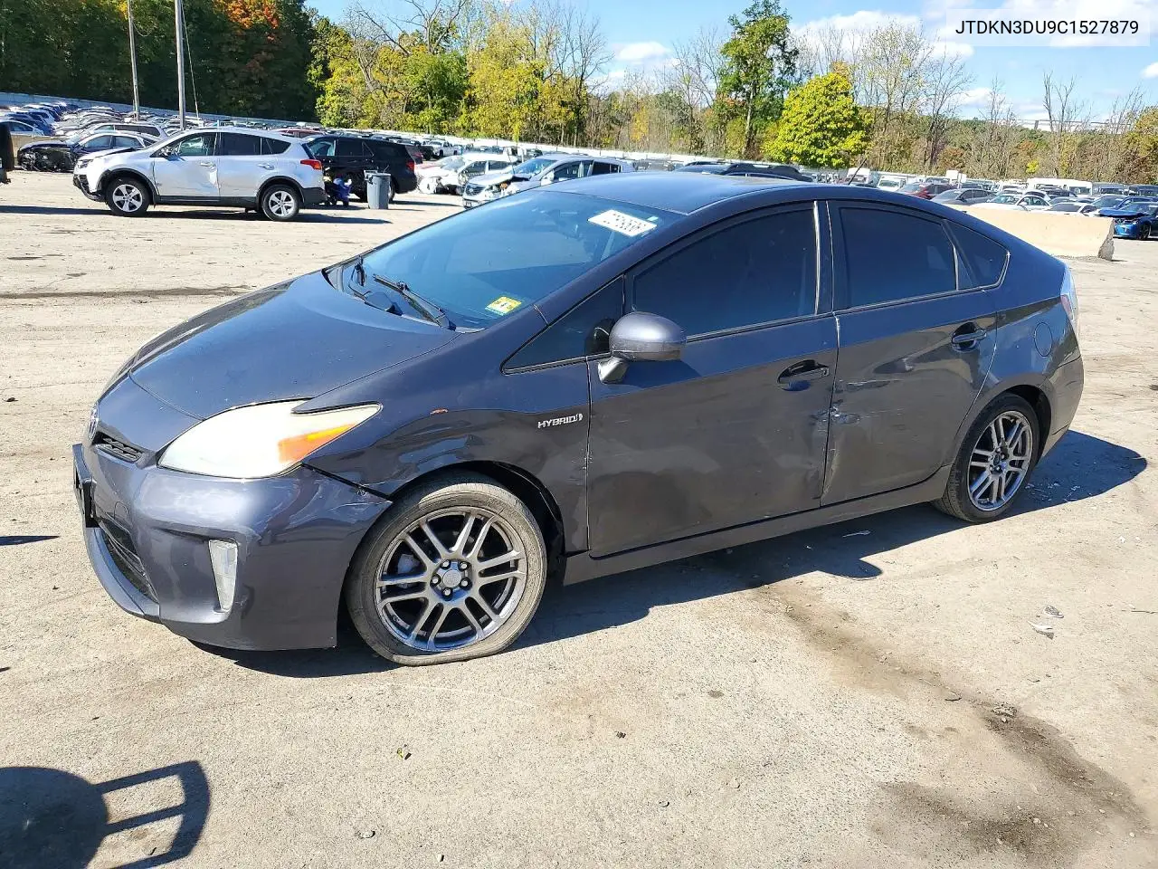 TOYOTA PRIUS 2012, VIN JTDKN3DU9C1527879