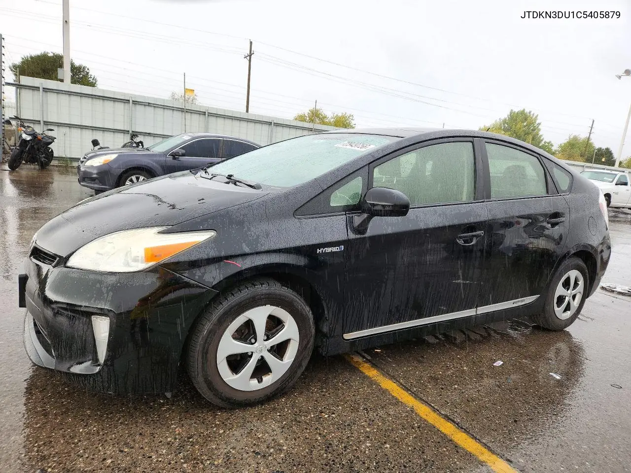 TOYOTA PRIUS 2012, VIN JTDKN3DU1C5405879